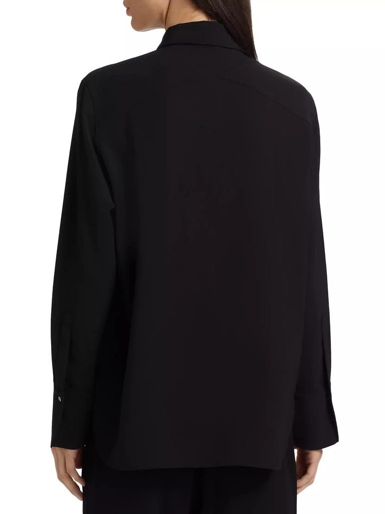 Vince Jewel-Collar Shirt 5