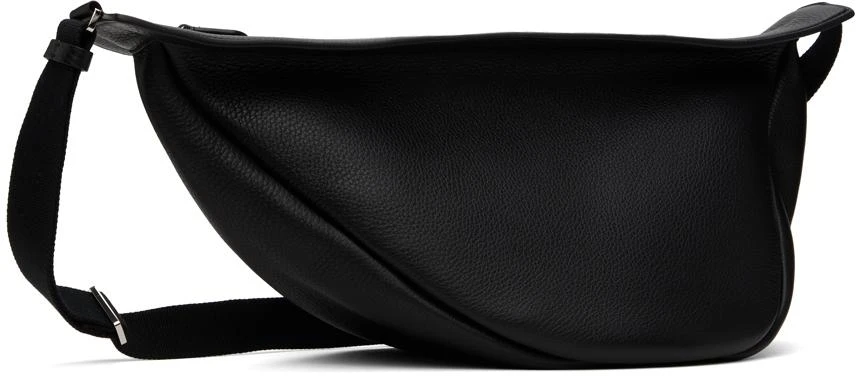 The Row Black Large Slouchy Banana Bag 2