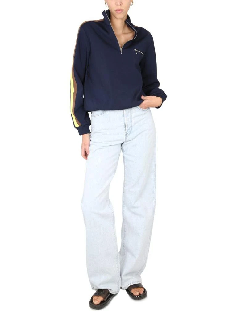 Tory Burch Tory Burch Sweatshirt With Front Zipper 2