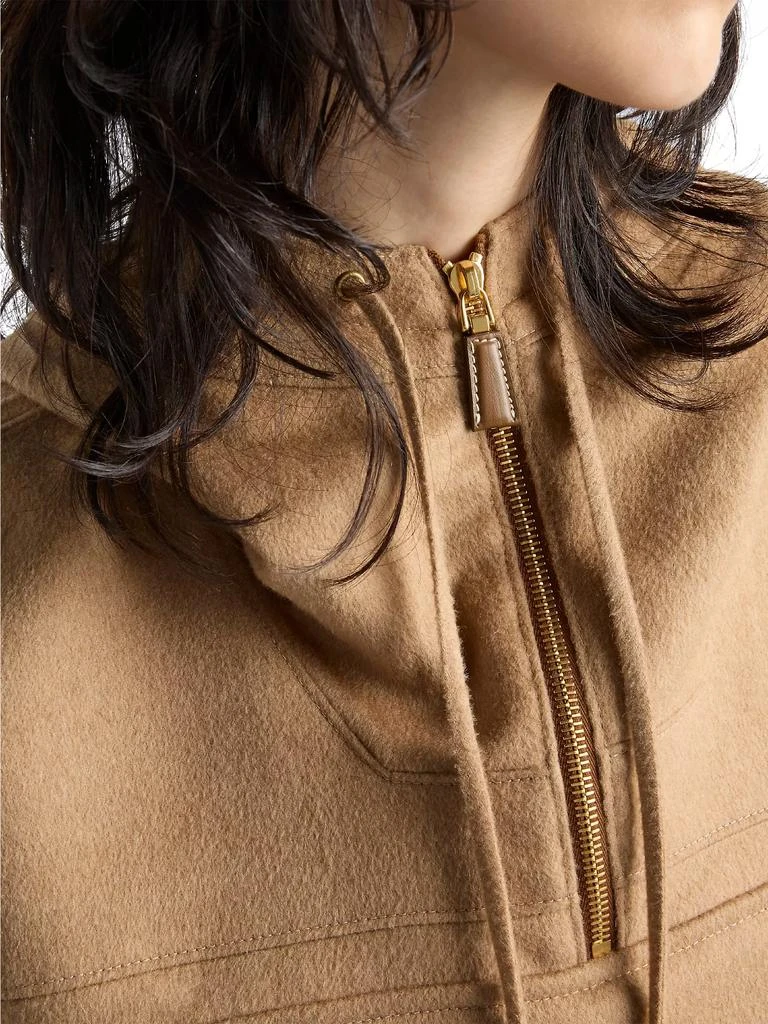 Prada Camel-Hair Anorak 4