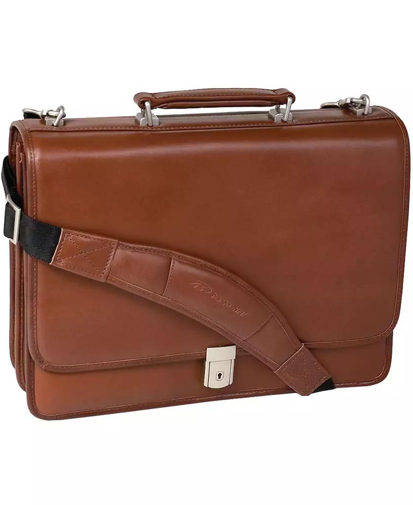 McKlein Lexington Flapover Double Compartment Briefcase