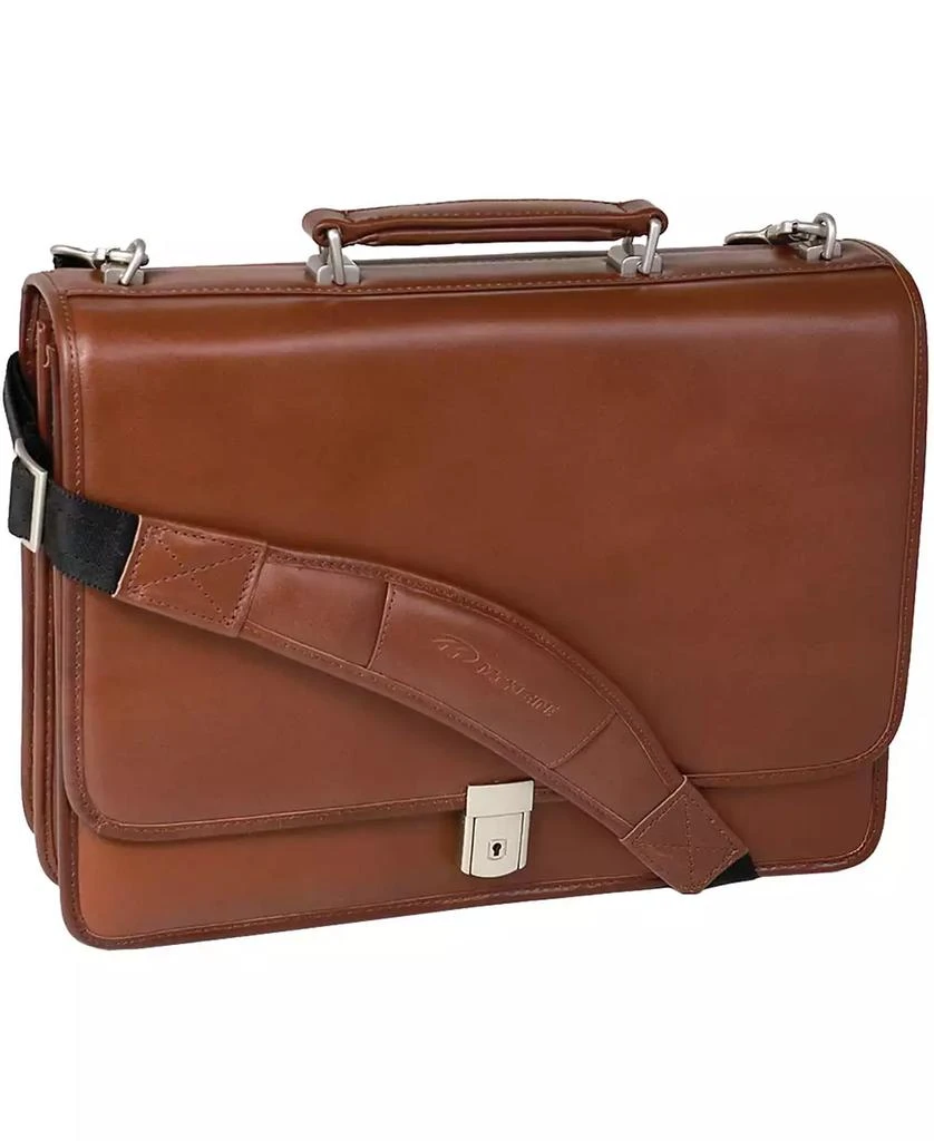 McKlein Lexington Flapover Double Compartment Briefcase 2