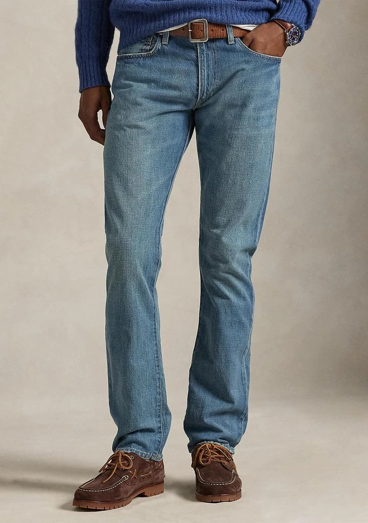 Ralph Lauren Varick Slim Straight Indigo-Dyed Jeans