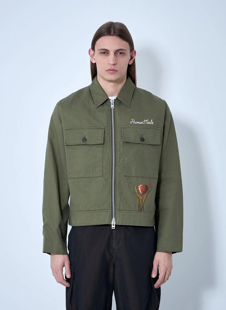 Human Made Human Made Embroidered Military Jacket 1