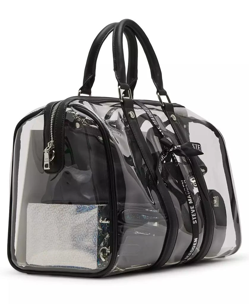 Steve Madden Warren Clear Duffle Bag Gift Set 5