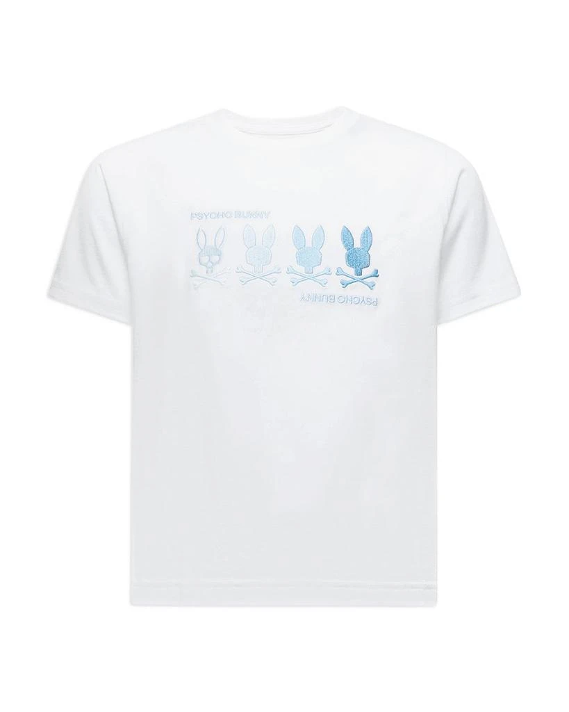 Psycho Bunny Unisex Kids Oceania Embroidered Graphic Tee - Little Kid, Big Kid 1
