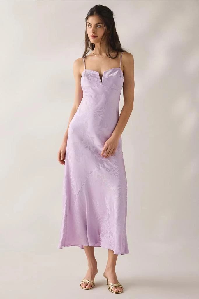 astr floral chiffon tiered maxi dress ASTR the Label | Livia Floral Ruffle Maxi Dress in Bright Pink Floral