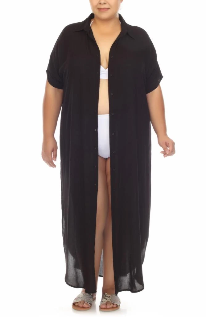 BOHO ME Maxi Shirtdress 4
