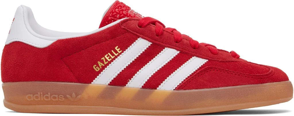 Adidas Red Gazelle Indoor Sneakers 1