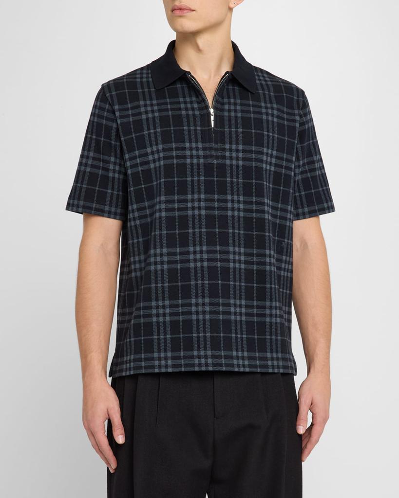 burberry men's quarter zip
