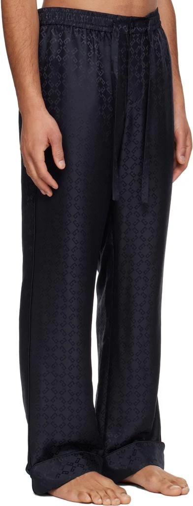 Givenchy Navy Monogram 72 Jacquard Pyjama Pants 2