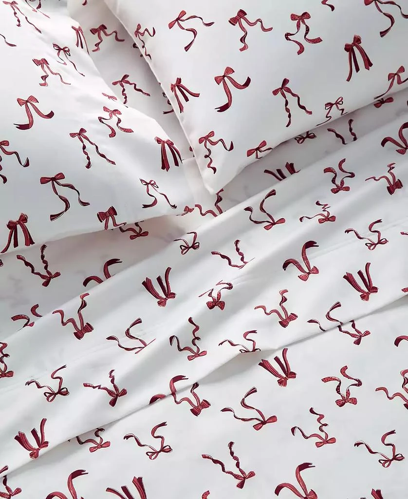 Charter Club 550 Thread Count Printed Cotton 4-Pc. Sheet Set, Queen, Exclusively at Macy’s 10