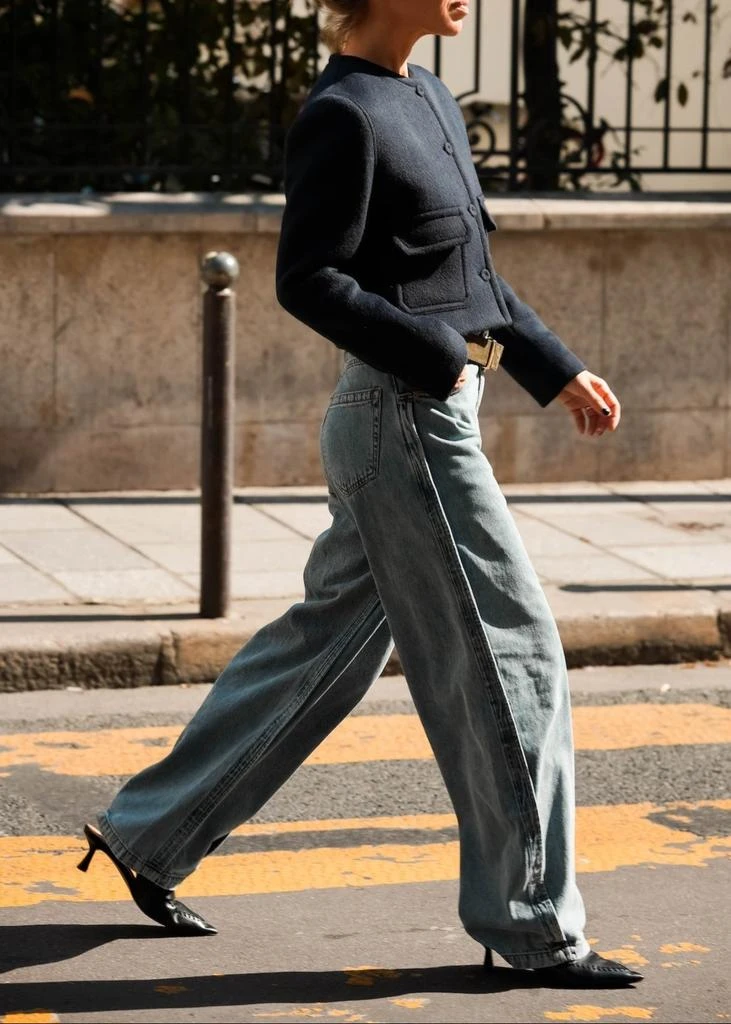 预计3周后发货 Margaux Lonnberg Margaux Lonnberg - Blouson Edith Navy 4