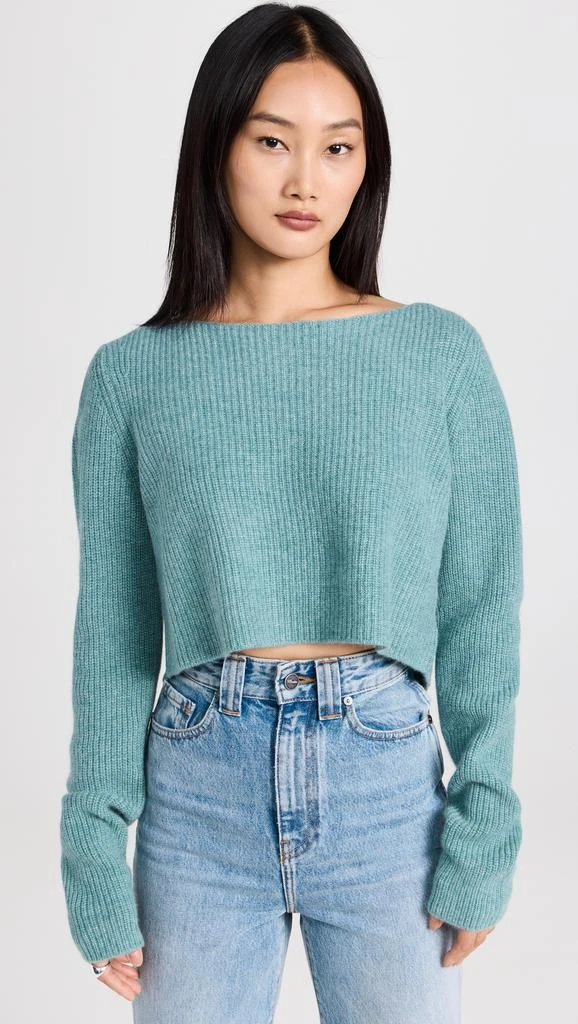 Le Kasha Cannes Cashmere Cropped Sweater 6