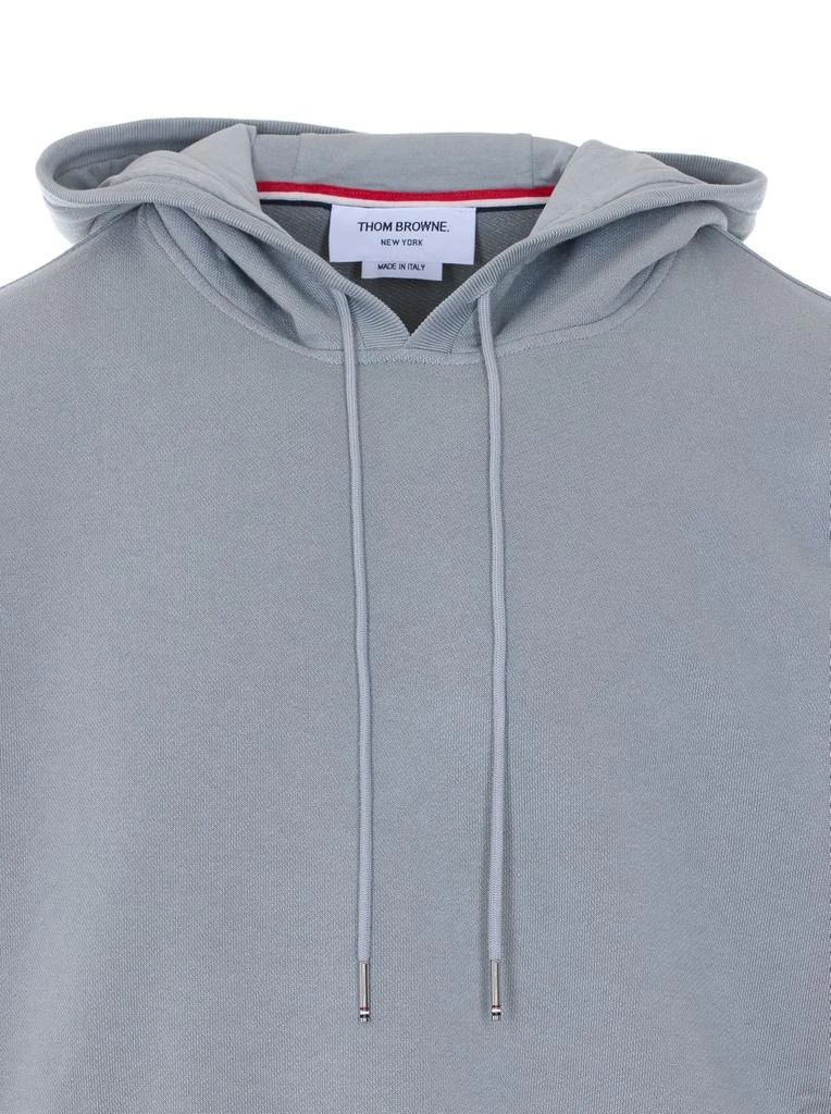 Thom Browne Thom Browne Logo Patch Drawstring Hoodie 3