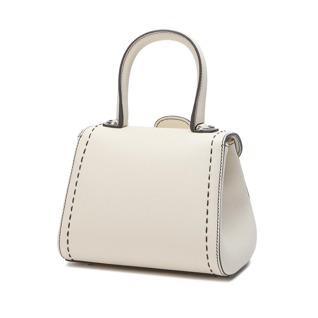 Tiffany & Fred Paris Tiffany & Fred Full-Grain Leather Satchel/Shoulder Bag