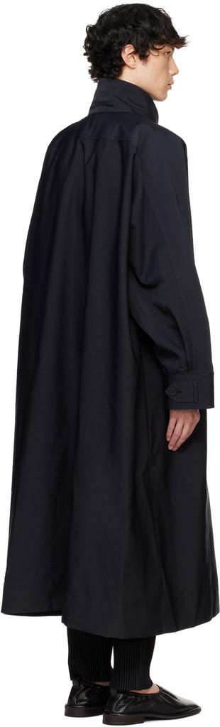 Homme Plissé Issey Miyake Black Blank Coat - Coats - Compare