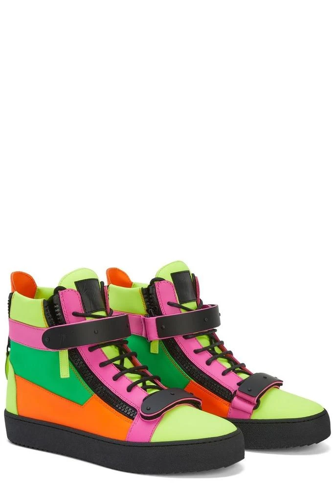 Giuseppe Zanotti Giuseppe Zanotti Coby Strap Mid Top Sneakers 2