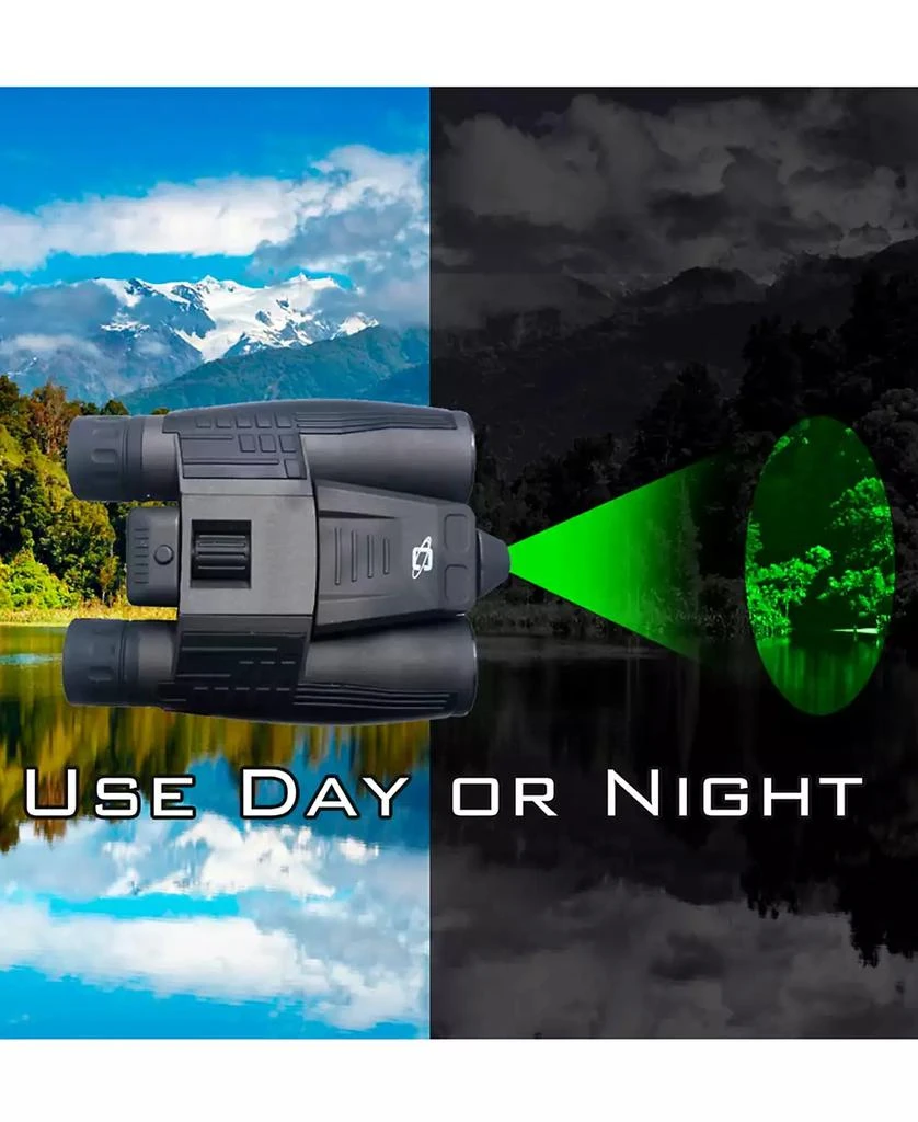 Galileo 10 Power Day Night Green Laser Binocular with 32mm Lens and Tripod Socket 2