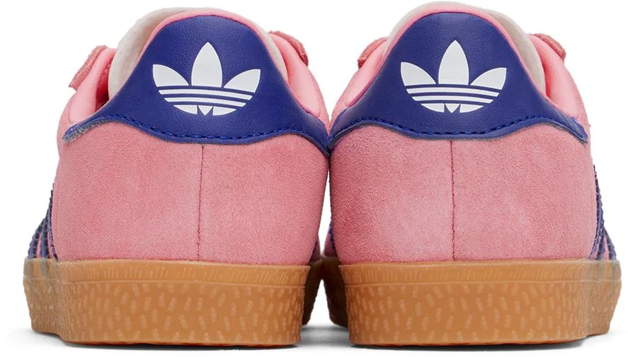 Adidas Little Kids Pink & Blue Gazelle Sneakers 2