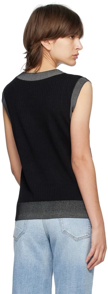 Feng Chen Wang Black Floral Vest 3