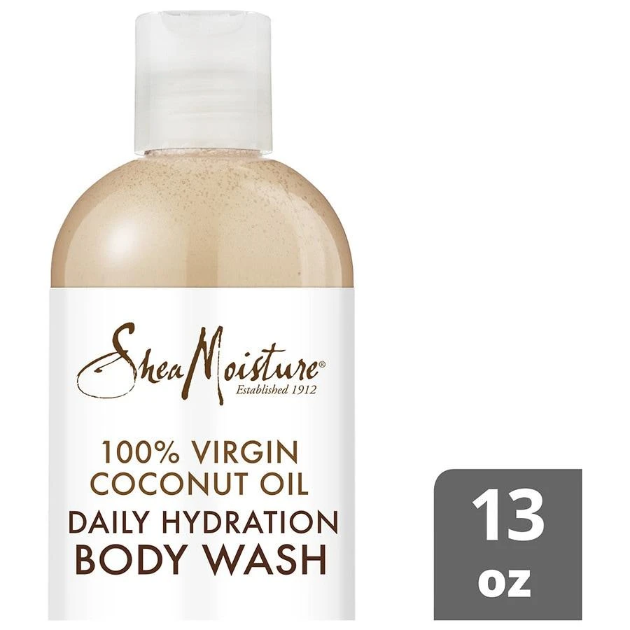 SheaMoisture Daily Hydration Body Wash 100% Virgin Coconut Oil 100% Virgin Coconut Oil, 13 oz 3