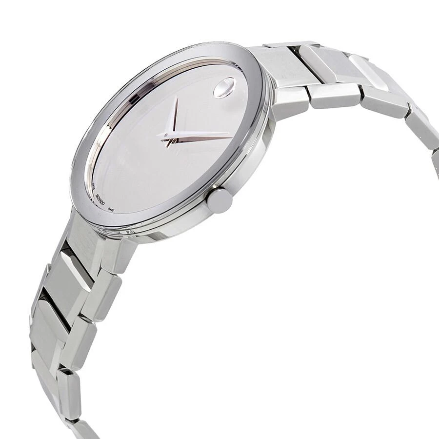 Movado Sapphire Silver Mirror Dial Men
s Watch 0607178 2