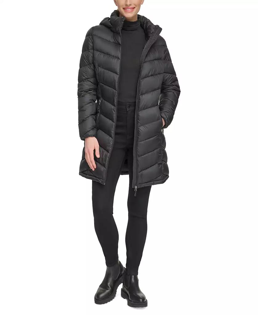 Charter Club Women's Packable Hooded Puffer Coat, Created for Macy's