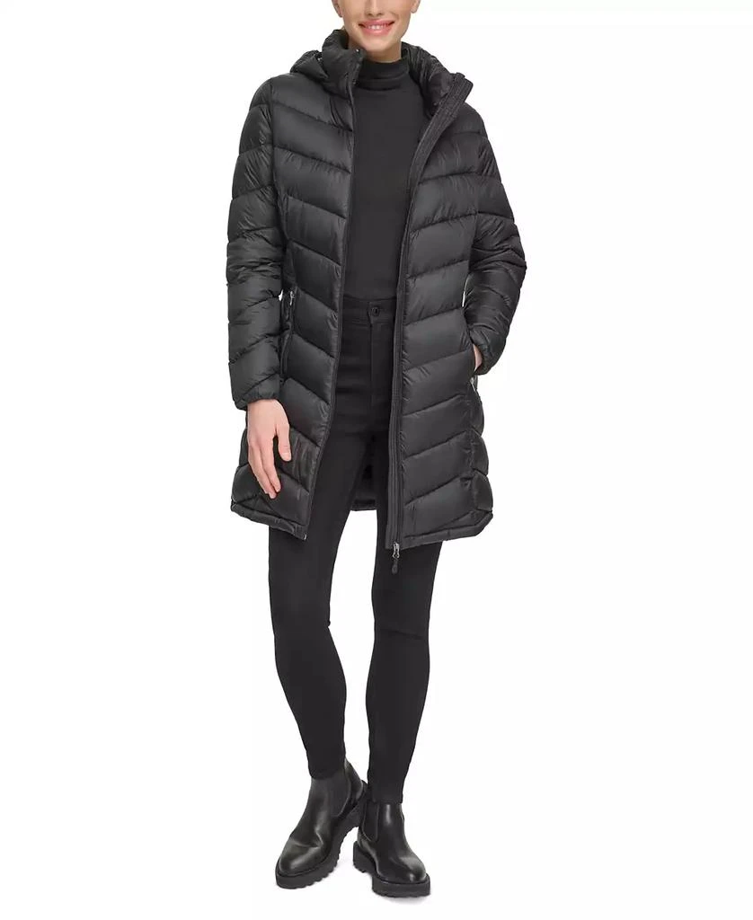 Charter Club Women's Packable Hooded Puffer Coat, Created for Macy's 1