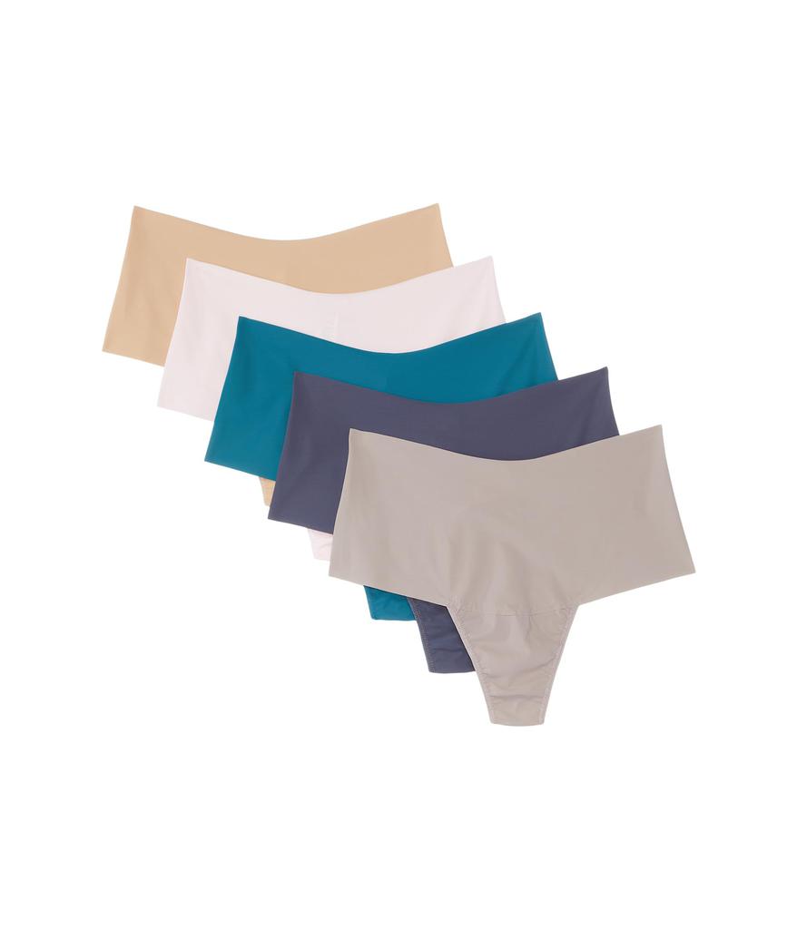 Hanky Panky BreatheSoft High Rise Thong 5-Pack