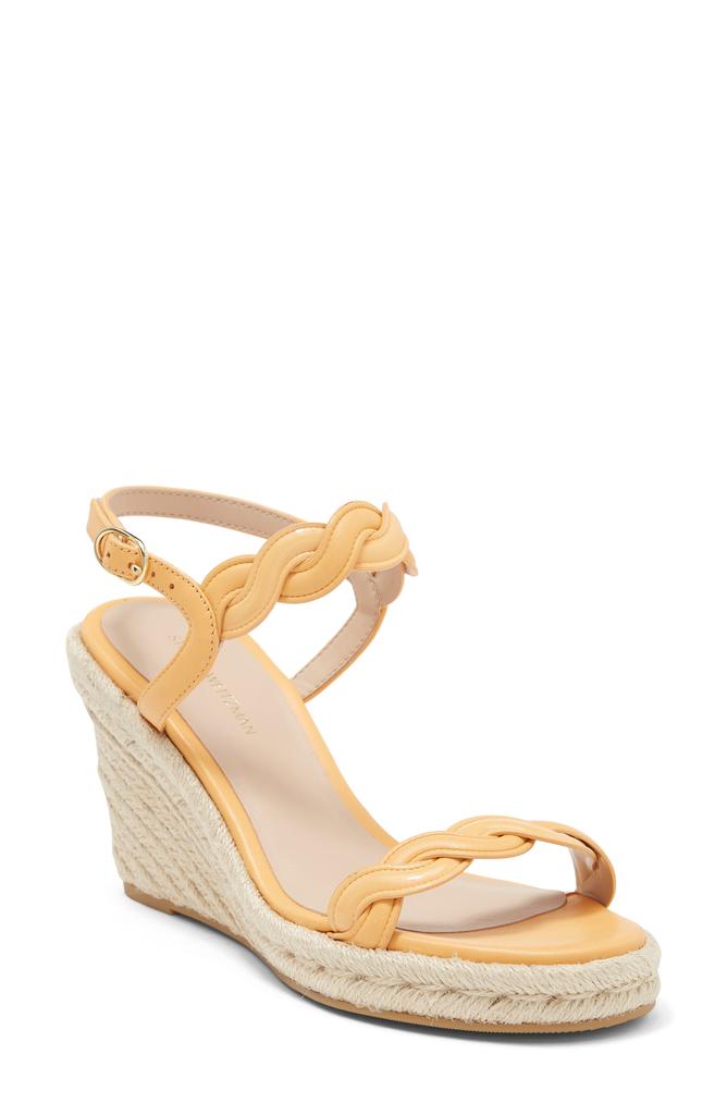 Stuart Weitzman Twist Espadrille Wedge Sandal