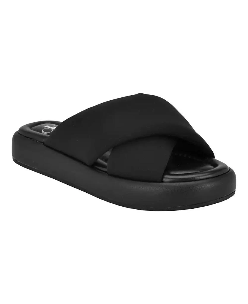 Calvin Klein Women's Evey Criss-Cross Slip-On Sandals 1