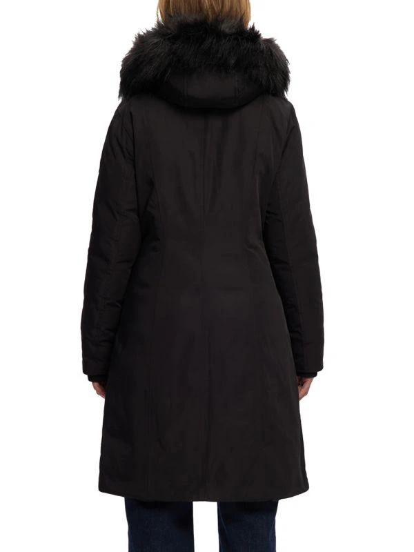 NOIZE Kristel Faux Fur-Trim Removable Hood Jacket 2