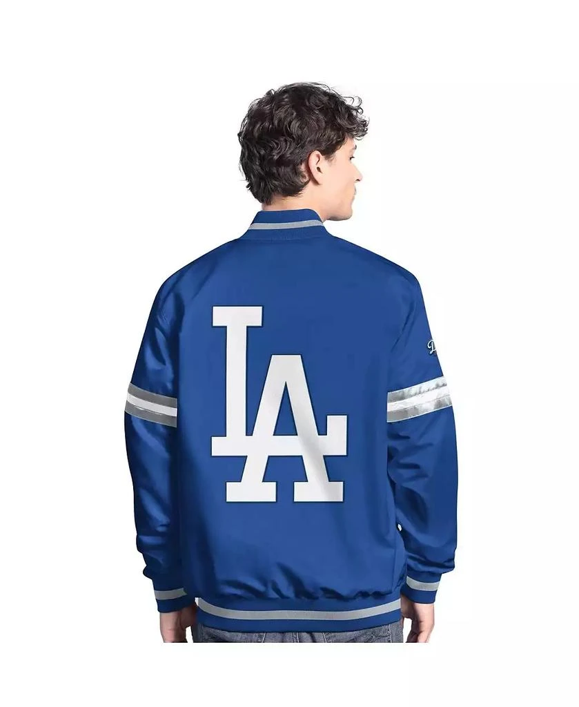 Starter Men's Royal Los Angeles Dodgers Scout Full-Snap Varsity Jacket 2