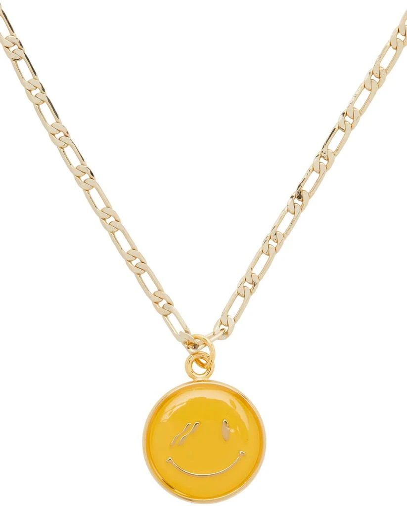 We11done Gold Smiley Necklace 2