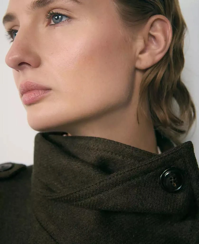 Mango Women's Double-Breasted Wool Coat 3