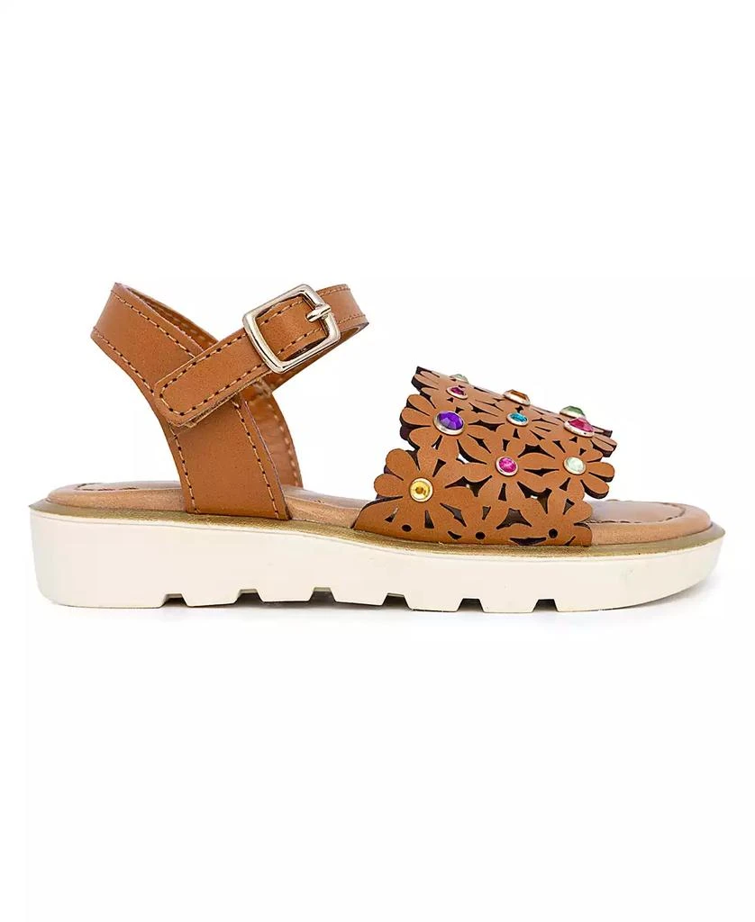 Sugar Toddler Girls Ainslie Open Toe Flat Sandal 10