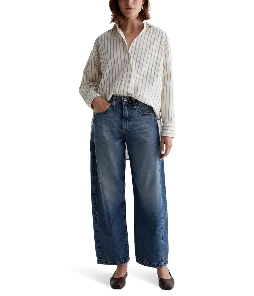 AG Jeans Hattie High Rise Barrel in Bari 5