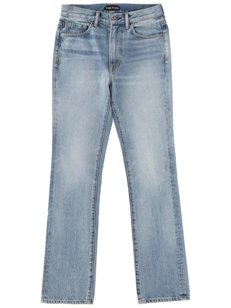 Tom Ford Tom Ford Faded Straight-Leg Jeans 1