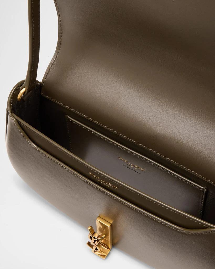 Yves Saint Laurent Mini YSL Flap Leather Shoulder Bag 5