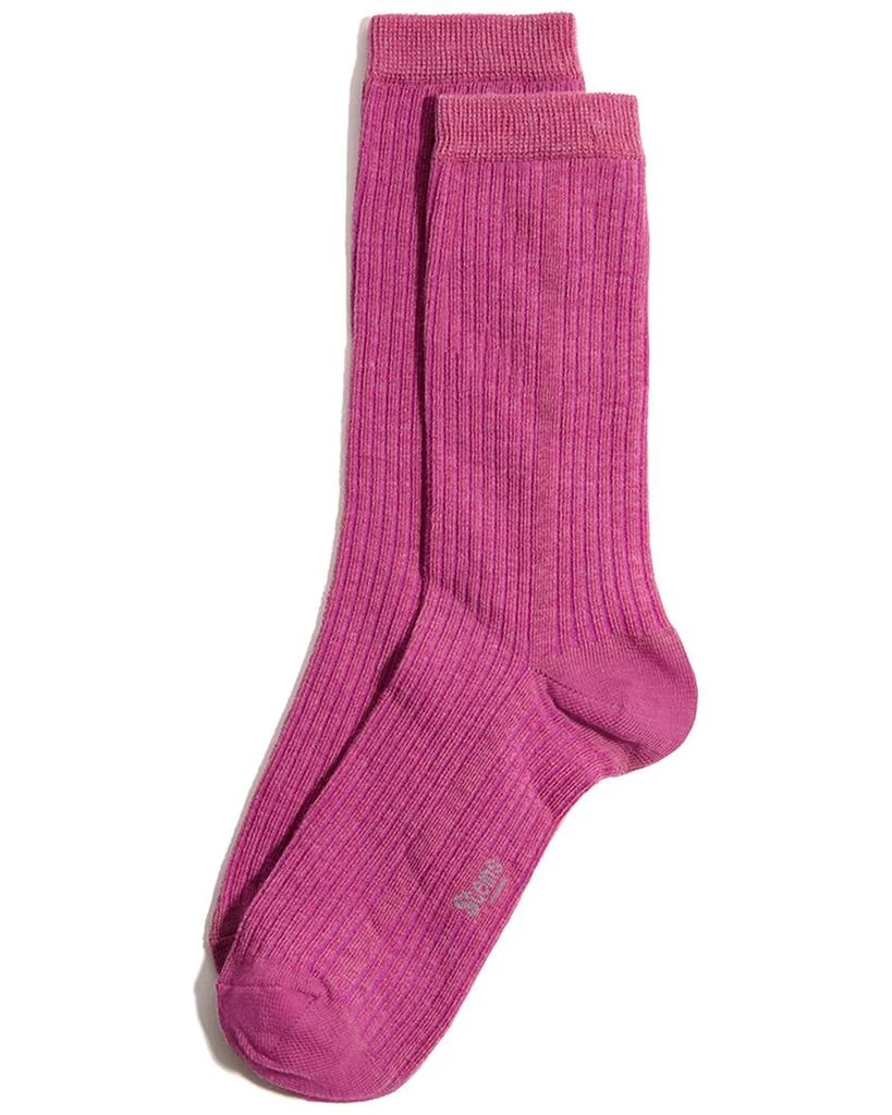 STEMS Cashmere-Blend Crew Sock 1