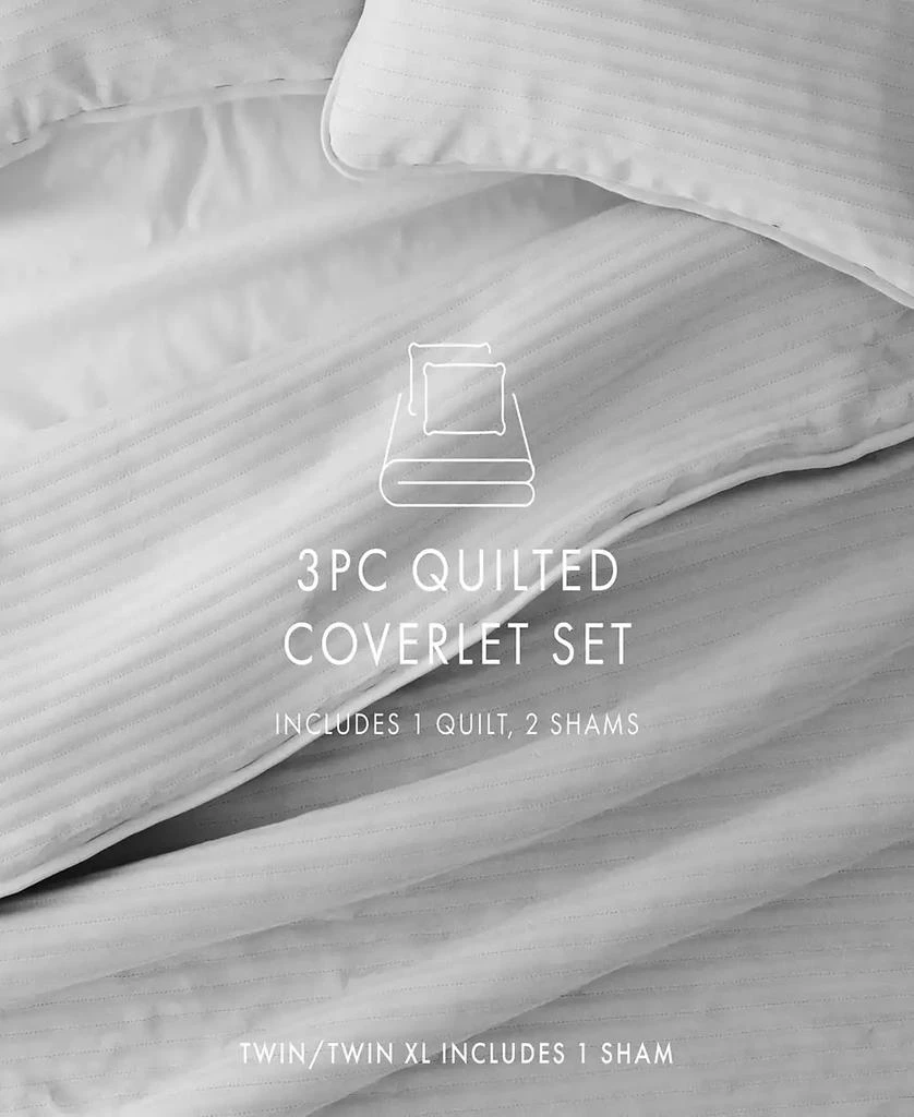 IENJOY HOME Stripe Stitch 2-Pc. Quilt Set 15