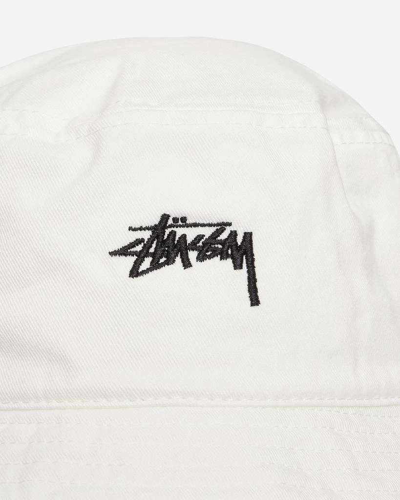 STUSSY Stock Bucket Hat Natural 6