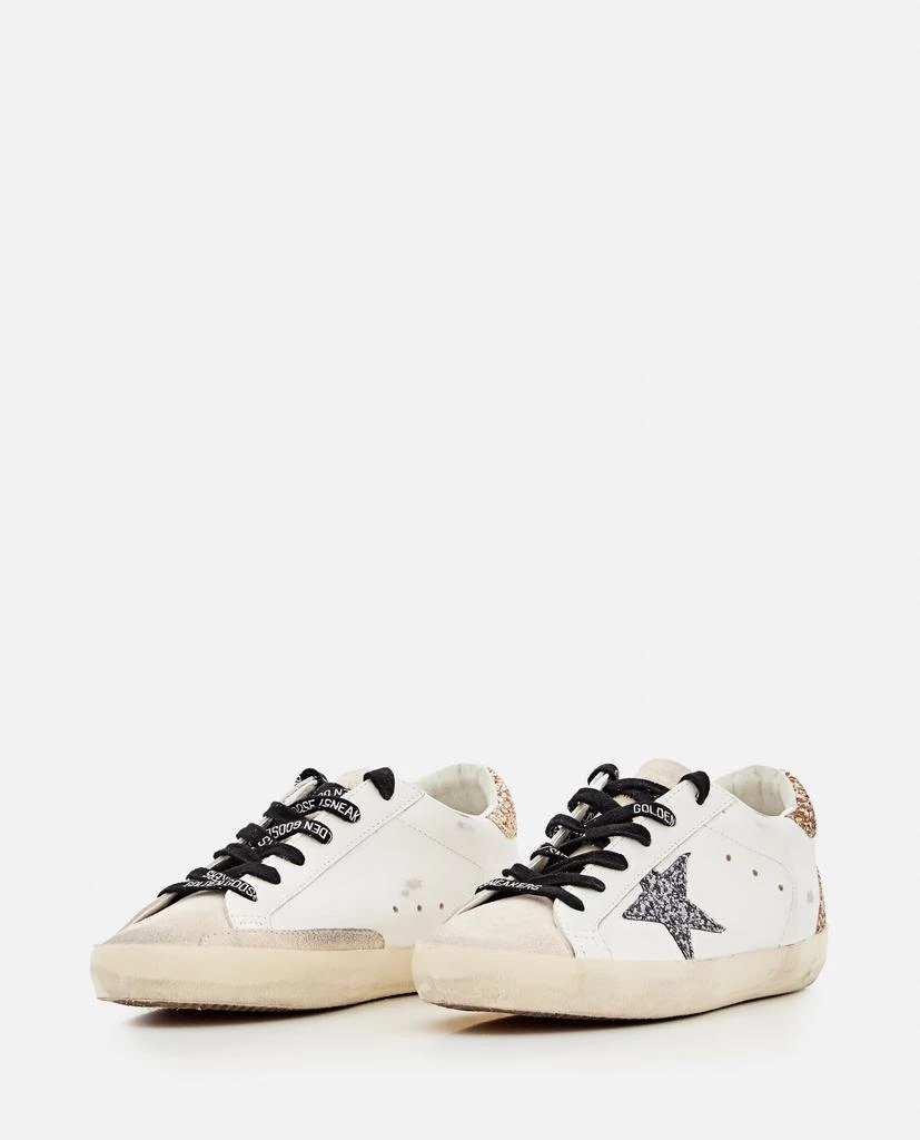 Golden Goose Super Star Leather And Glitter Sneakers 2