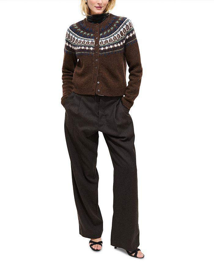 Alex Mill Amina Fair Isle Sweater in Wool