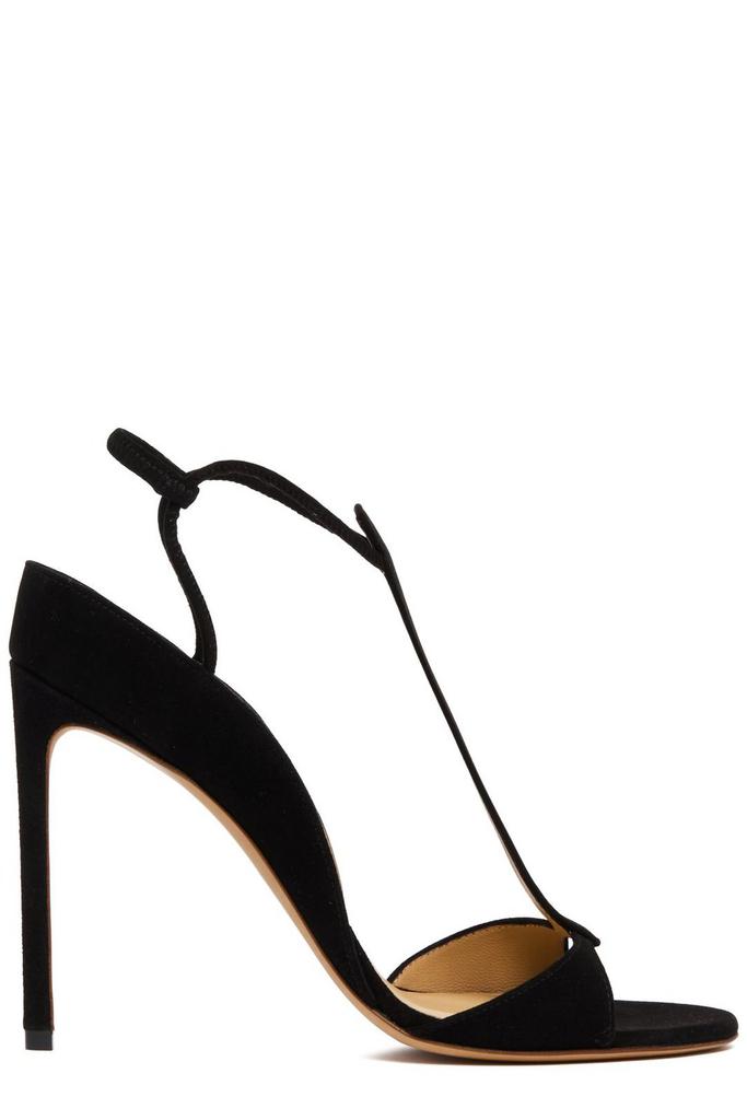 FRANCESCO RUSSO Francesco Russo Open Toe T-Bar Sandals