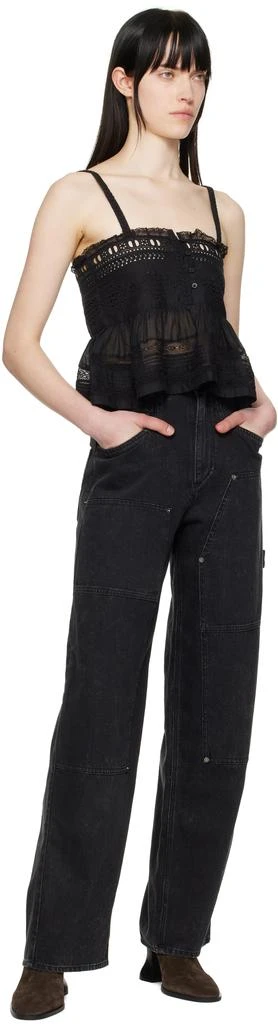 Isabel Marant Black Denys Tank Top 4