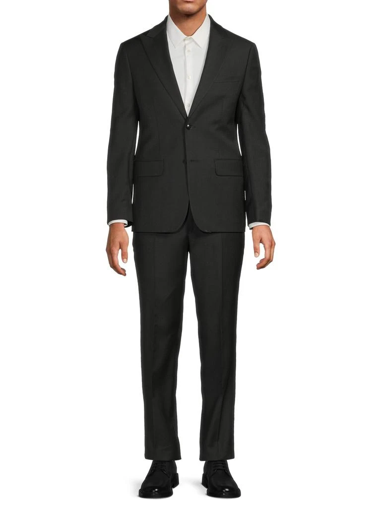 Tallia Wool-Blend Stretch-Fit Suit 1