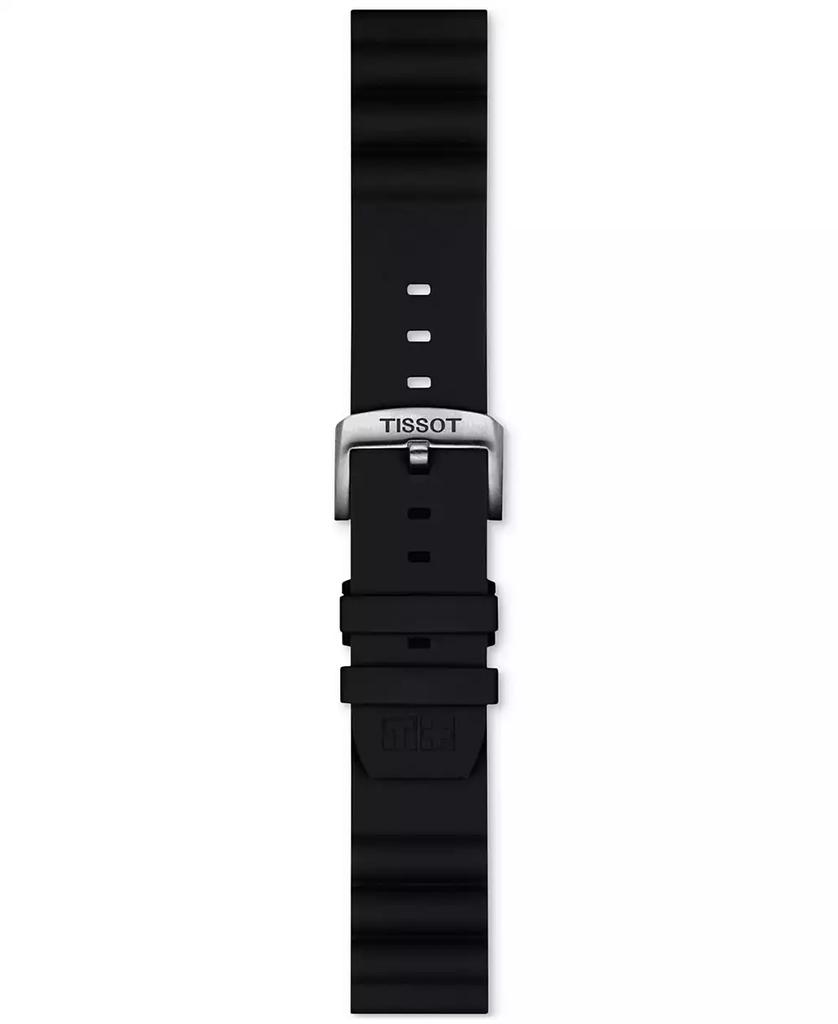 Tissot Official Interchangeable Black Silicone Watch Strap