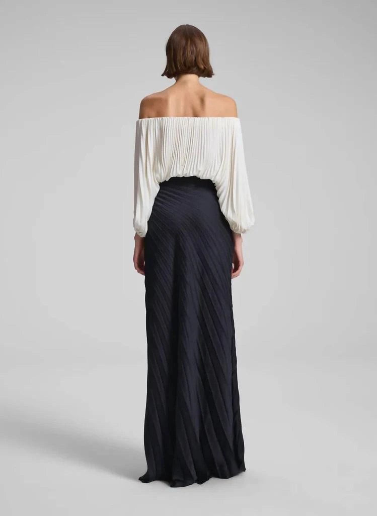 A.L.C. A.L.C. - Bianca Pleated Maxi Skirt 3